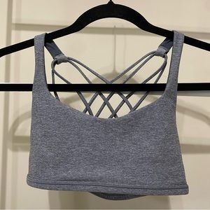 Lululemon Free To Be Wild Sports Bra Gray
